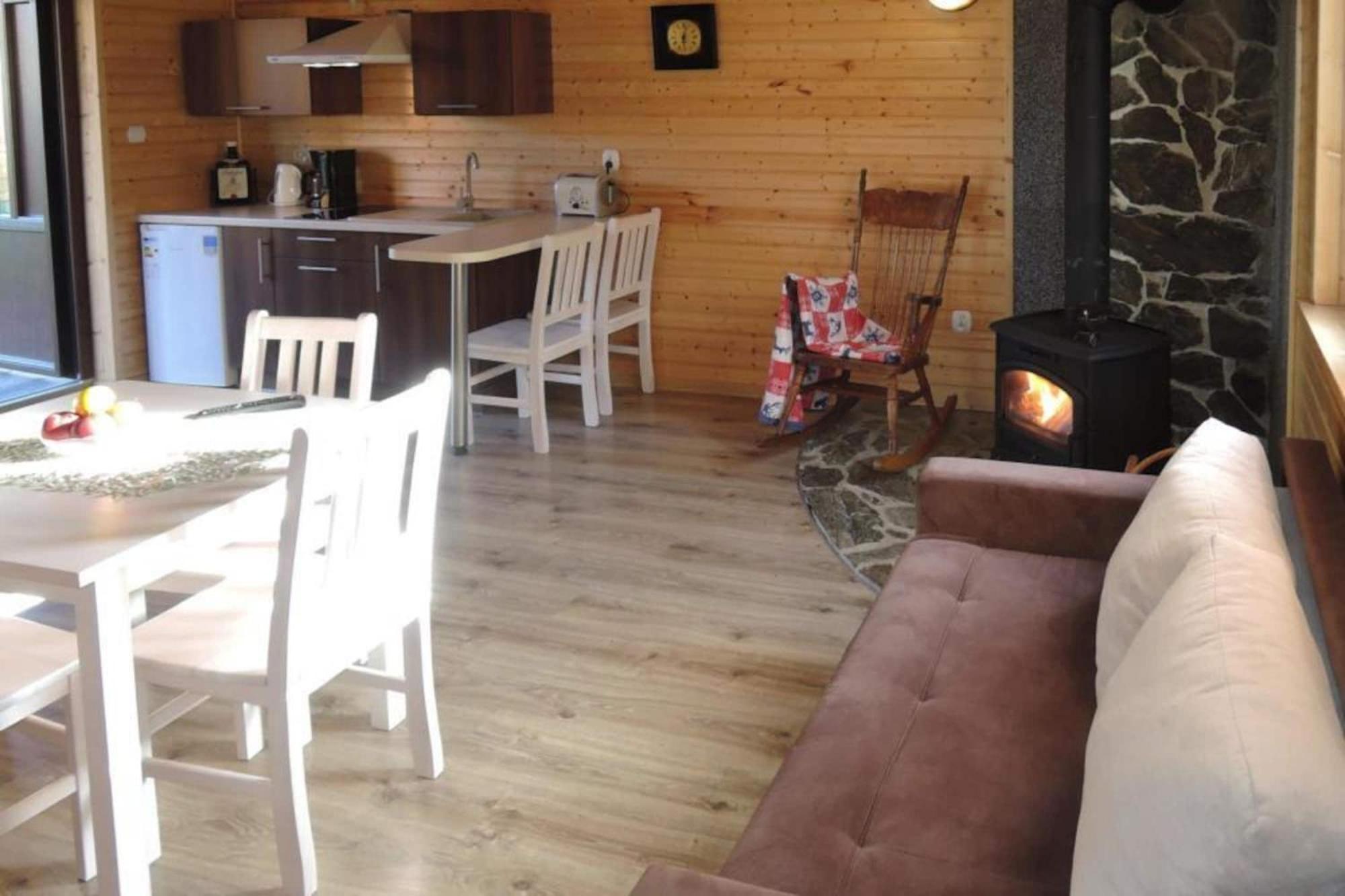 Modern Wood House In Rewal With A Terrace Villa Dış mekan fotoğraf